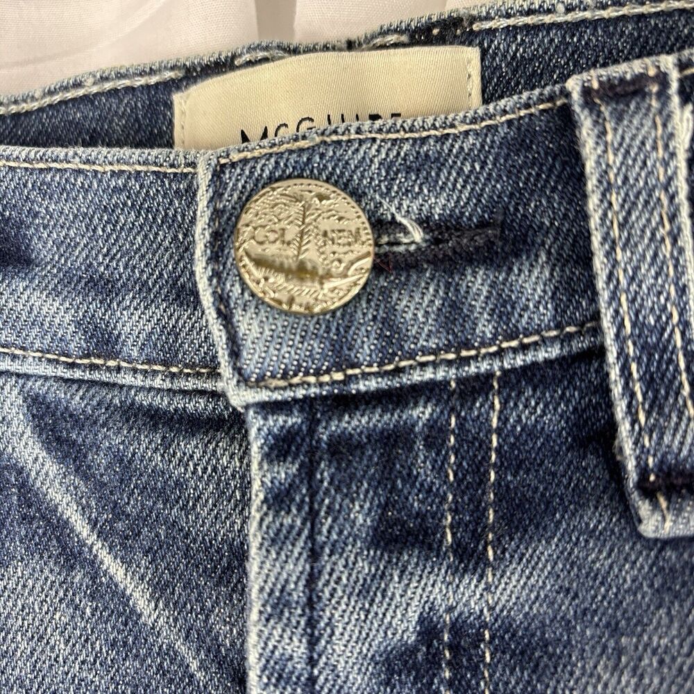 McGuire Denim Vintage Slim Distressed Ankle Jeans Size 28 Style 246B - Picture 3 of 15